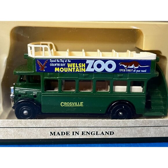 Lledo Days Gone 1932 AEC Regent Open Top Bus No. 68003 Welsh Mountain Zoo - Picture 2 of 8